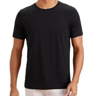 Maniac Classic Men's Solid Black T-Shirt