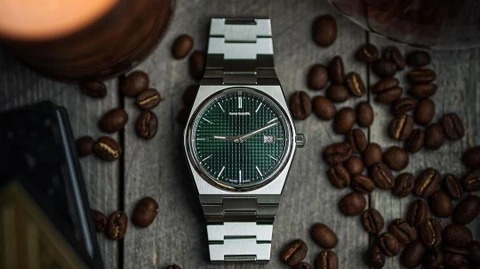 Daniel Radcliffe Professional Edge Silver-Green Men's Watch